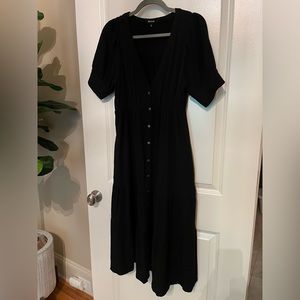 Madewell black dress